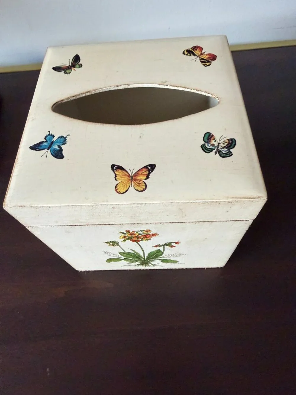 Vintage (circa 2000) Vietri Tissue Box